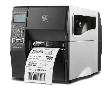 Zebra TT Printer ZT230; 203 dpi, Euro and UK cord, Serial, USB, Int 10/100 (существенное повреждение коробки)