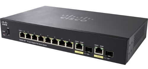 Cisco SG250-10P 10-port Gigabit PoE Switch
