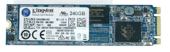 Kingston SSD 240GB SSDNow UV500 SATA 3 2.5 (7mm height) (Retail)