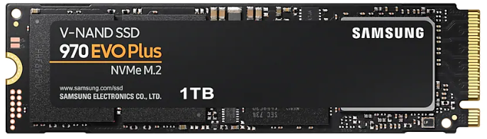 SSD M.2 (PCI-E NVMe) 1Tb (1024GB) Samsung 970 EVO plus (R3500/W3300MB/s) (MZ-V7S1T0BW analog MZ-V7E1T0BW)