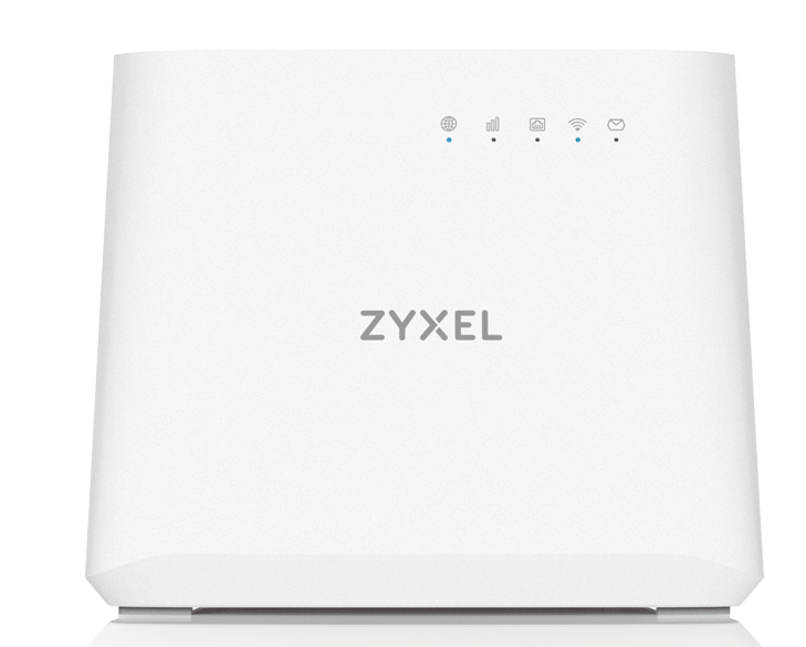 LTE Cat.4 Wi-Fi маршрутизатор Zyxel LTE3202-M430 (вставляется сим-карта), 802.11n (2,4 ГГц) до 300 Мбит/с, поддержка LTE/3G/2G, Cat.4 (150/50 Мбит/с), 2 разъема SMA-F для подключения внешних LTE антен