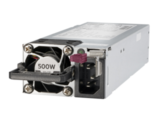 HPE Hot Plug Redundant Power Supply Flex Slot Platinum Low Halogen 500W Option Kit for DL360/380/385 ML350 Gen10