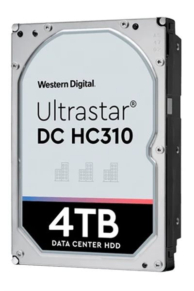 Western Digital Ultrastar DC HС310 HDD 3.5" SAS 4Tb, 7200rpm, 256MB buffer, 512e (HUS726T4TAL5204 HGST)