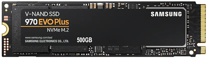 SSD M.2 (PCI-E NVMe) 500 Gb Samsung 970 EVO plus (R3500/W3200MB/s) (MZ-V7S500BW analog MZ-V7E500BW, MZ-V6E500BW)