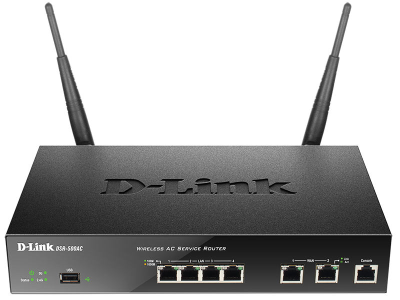 D-Link DSR-500AC/RU/A1A, Firmware for Russia, Wireless VPN Firewall